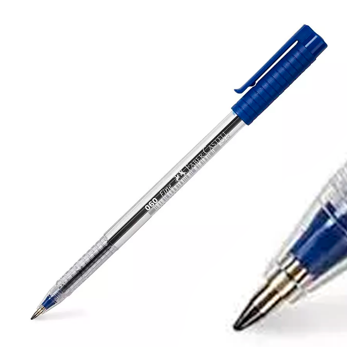 Lapicero 060 azul faber castell